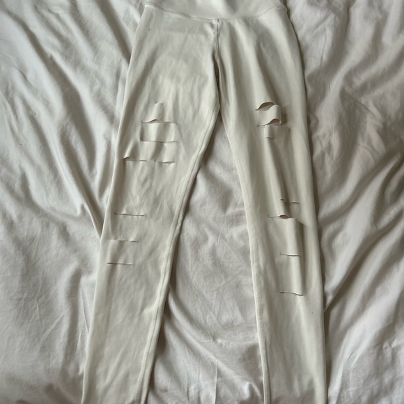 ALO WARRIOR legging *IVORY COLOUR (cream) - Picture 2 of 5